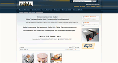 Desktop Screenshot of beercityaudio.com